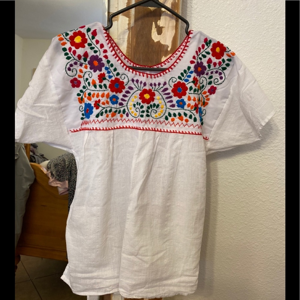 Mexican Embroidered top